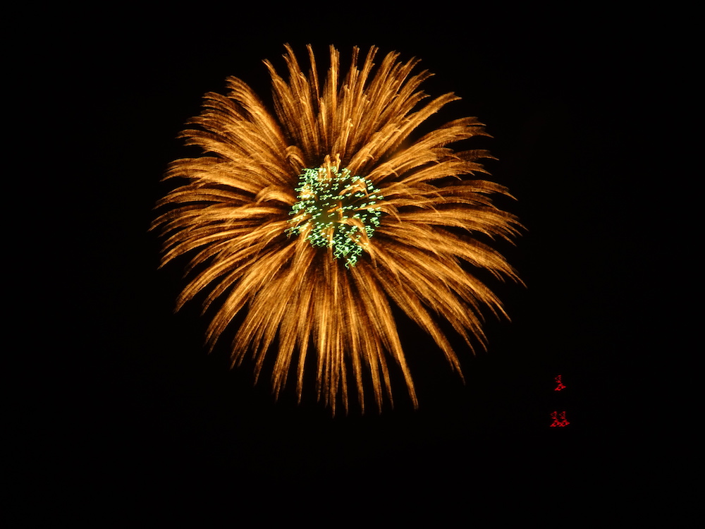 秋の花火大会